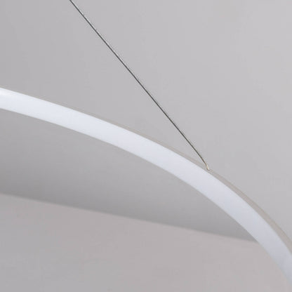 Lámpara Colgante LED 28W Aluminio CCT Seleccionable Big Ivalo Ø 1 Metro