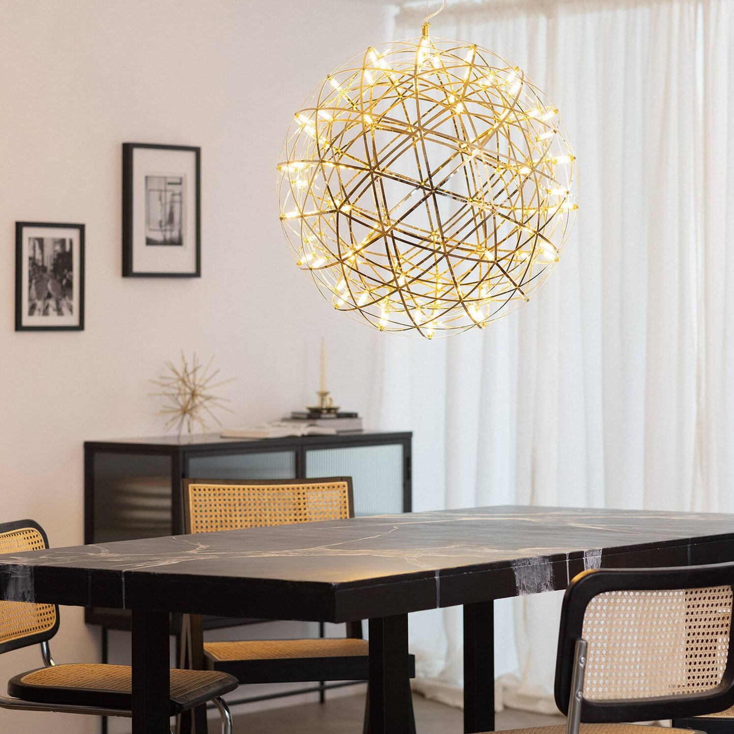 Lámpara Colgante LED 37 W Aluminio Gloria