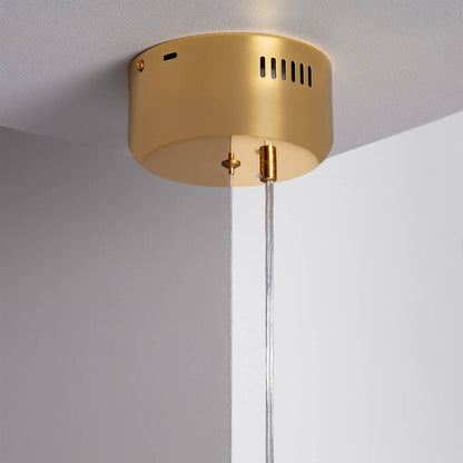 Lámpara Colgante LED 37 W Aluminio Gloria