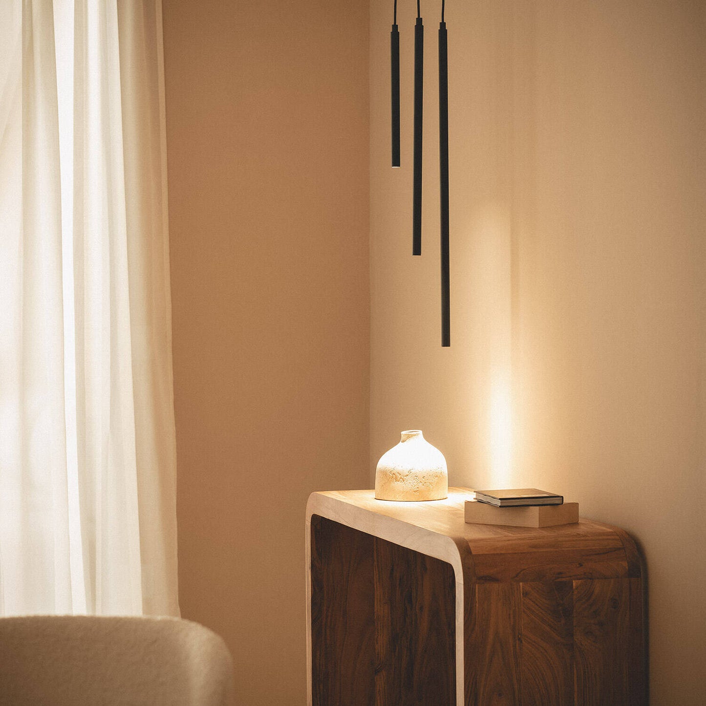 Lámpara Colgante LED 3W Aluminio Evory L