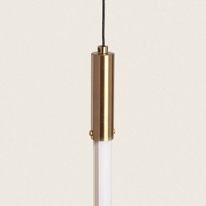 Lámpara Colgante LED 9W Regulable en Altura Metal Adaya