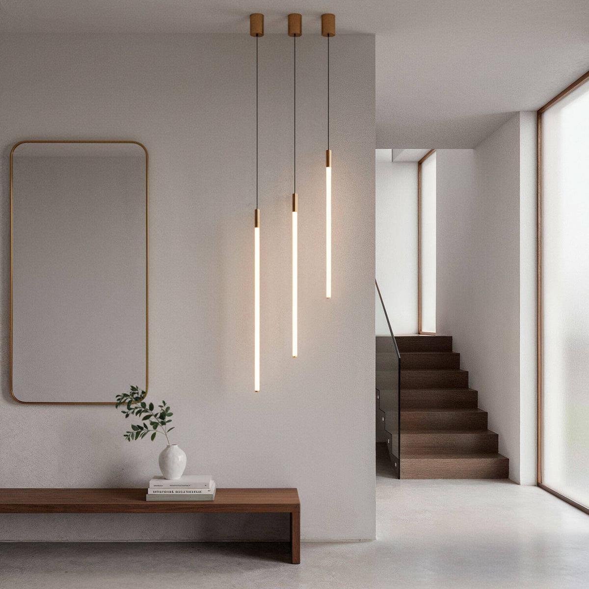 Lámpara Colgante LED 9W Regulable en Altura Metal Adaya