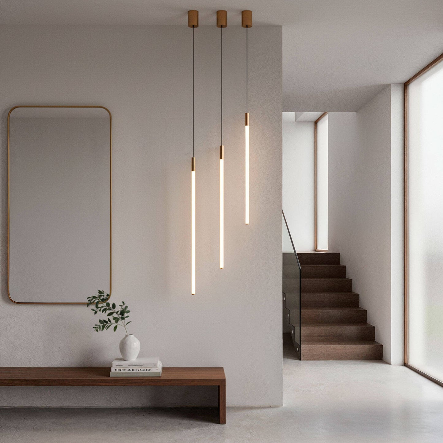 Lámpara Colgante LED 9W Regulable en Altura Metal Adaya