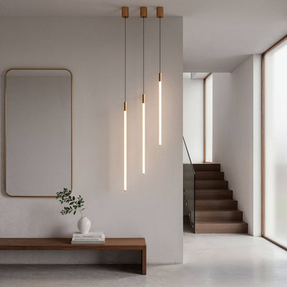 Lámpara Colgante LED 9W Regulable en Altura Metal Adaya