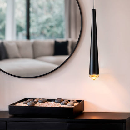 Lámpara Colgante LED 3W Regulable en Altura Metal Agnes