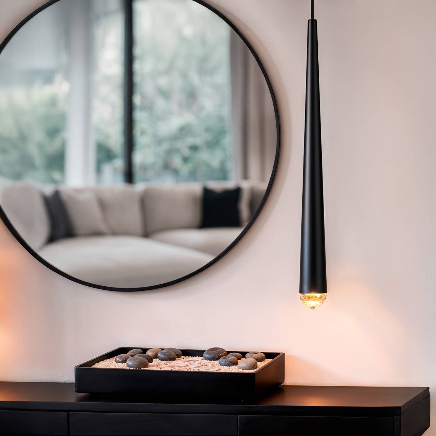Lámpara Colgante LED 3W Regulable en Altura Metal Agnes