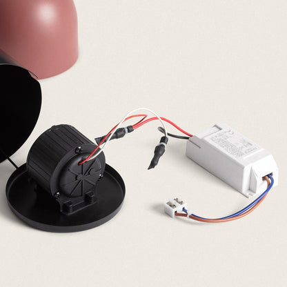 Lámpara Colgante LED 8W Regulable en Altura Metal Arya