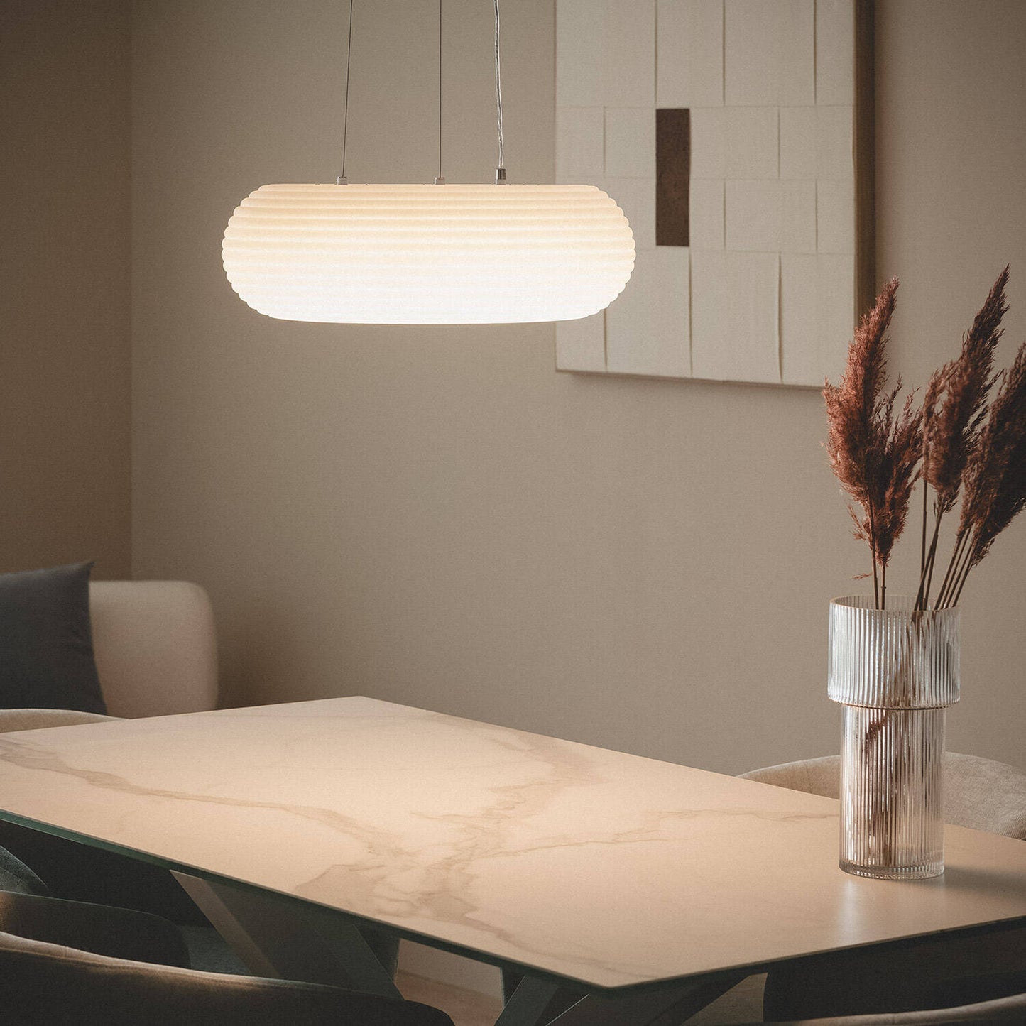 Lámpara Colgante LED 48W Metal Ø500 mm Junai