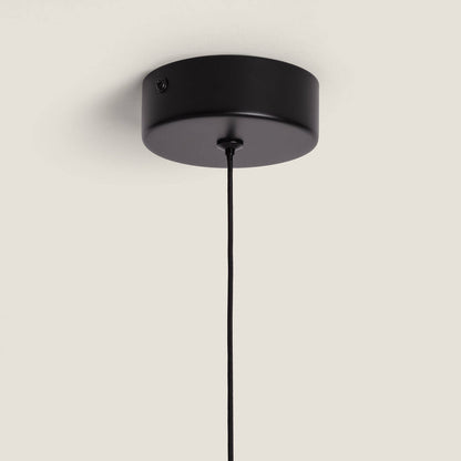 Lámpara Colgante LED 5W Aluminio y Cristal Fontans