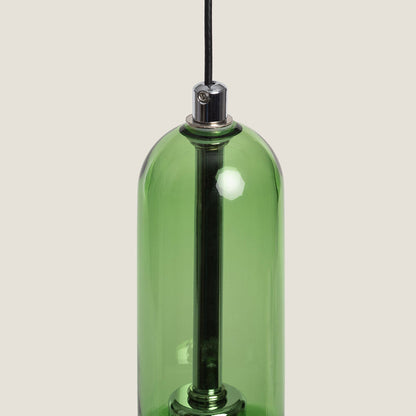 Lámpara Colgante LED 5W Aluminio y Cristal Fontans