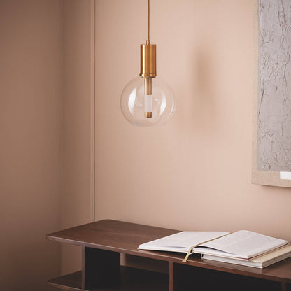 Lámpara Colgante LED 5W Metal y Cristal Ludvika