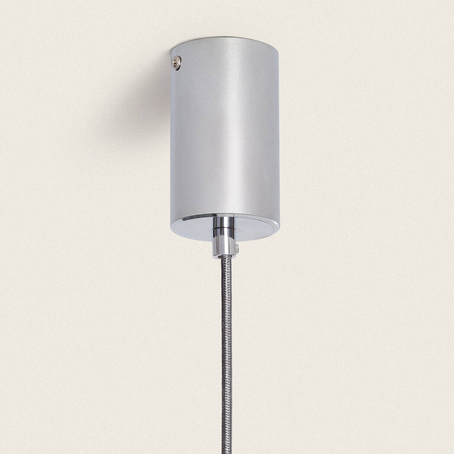 Lámpara Colgante LED 5W Metal y Cristal Ludvika