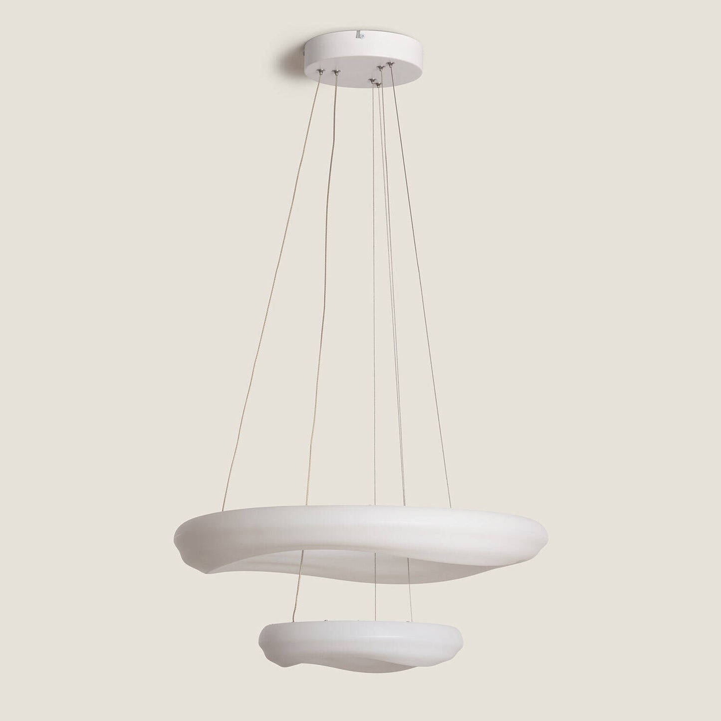 Lámpara Colgante LED 72W Metal Ø550 mm Kate Duo