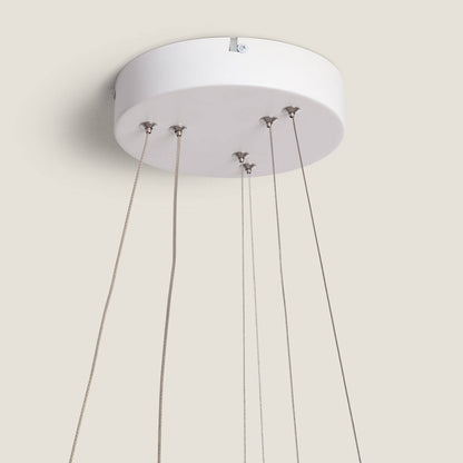 Lámpara Colgante LED 72W Metal Ø550 mm Kate Duo