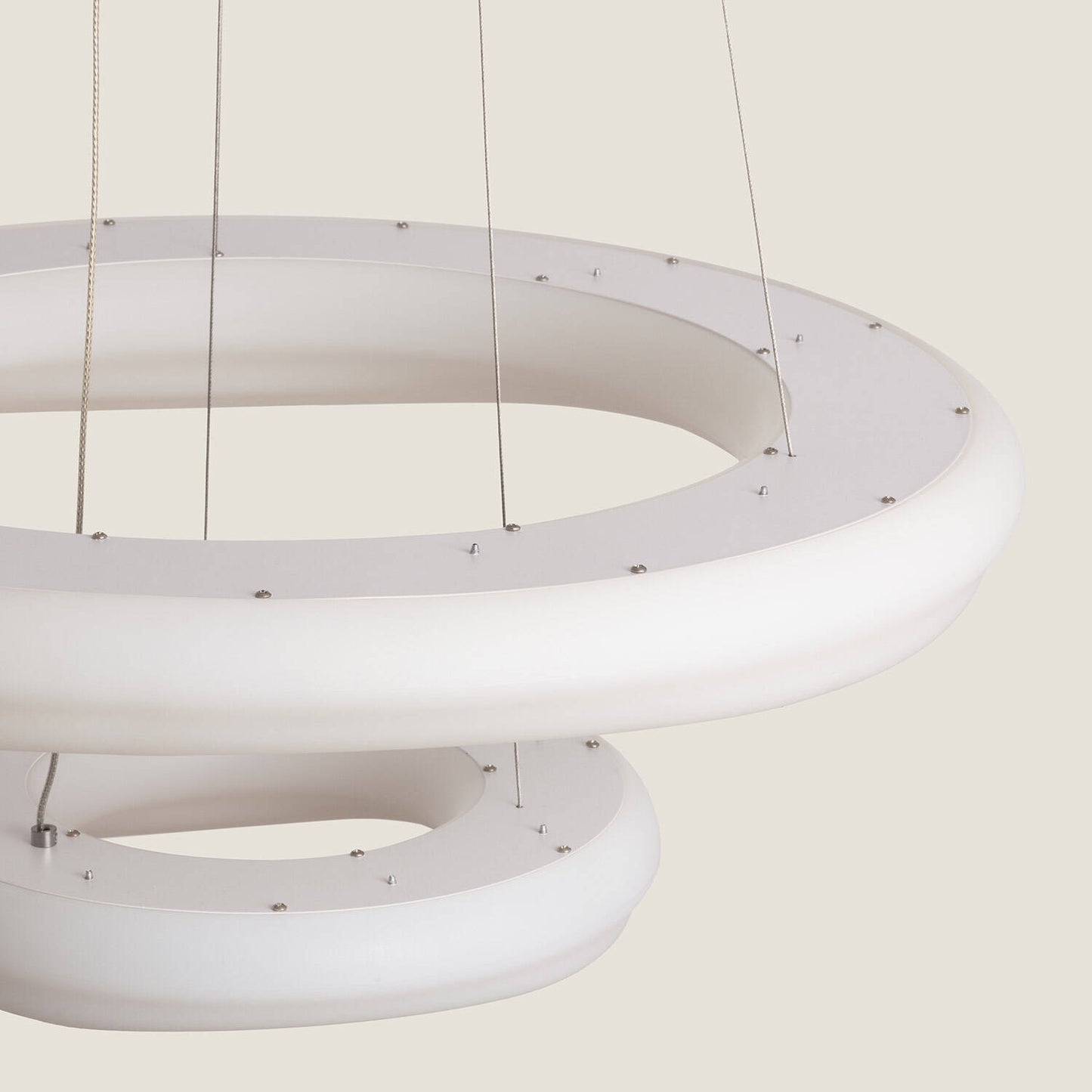 Lámpara Colgante LED 72W Metal Ø550 mm Kate Duo