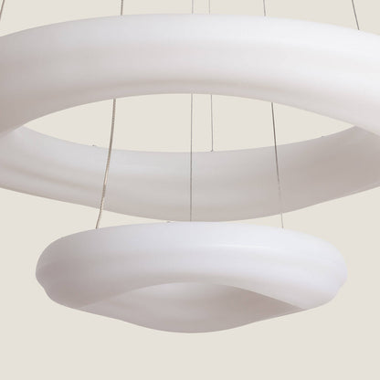 Lámpara Colgante LED 72W Metal Ø550 mm Kate Duo