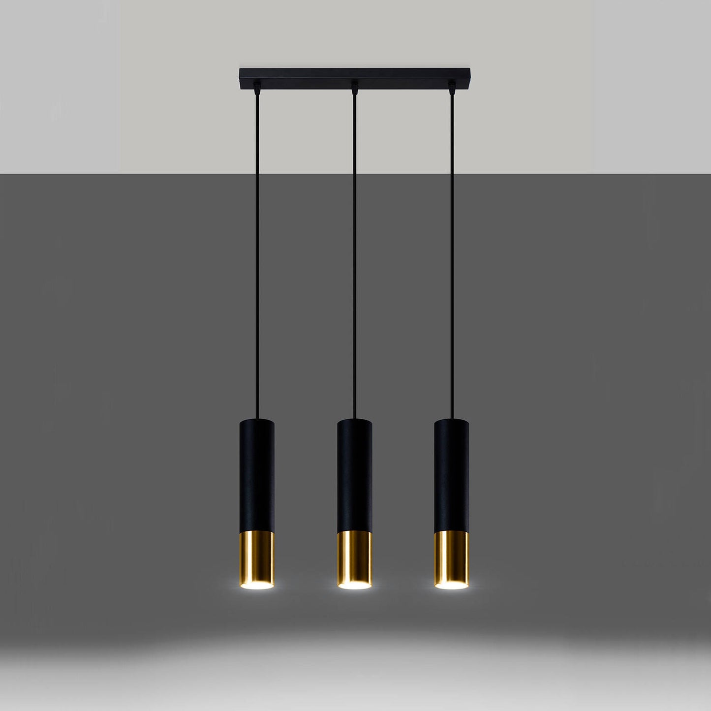 Lámpara Colgante Loopez 3L Metal SOLLUX