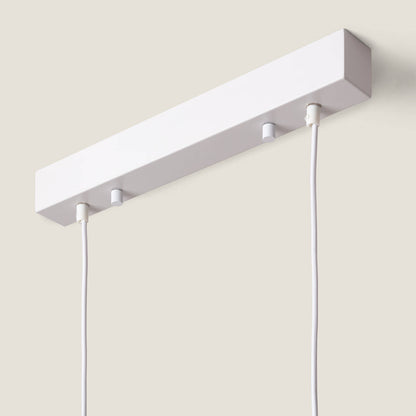 Lámpara Colgante Madera y Aluminio Monah