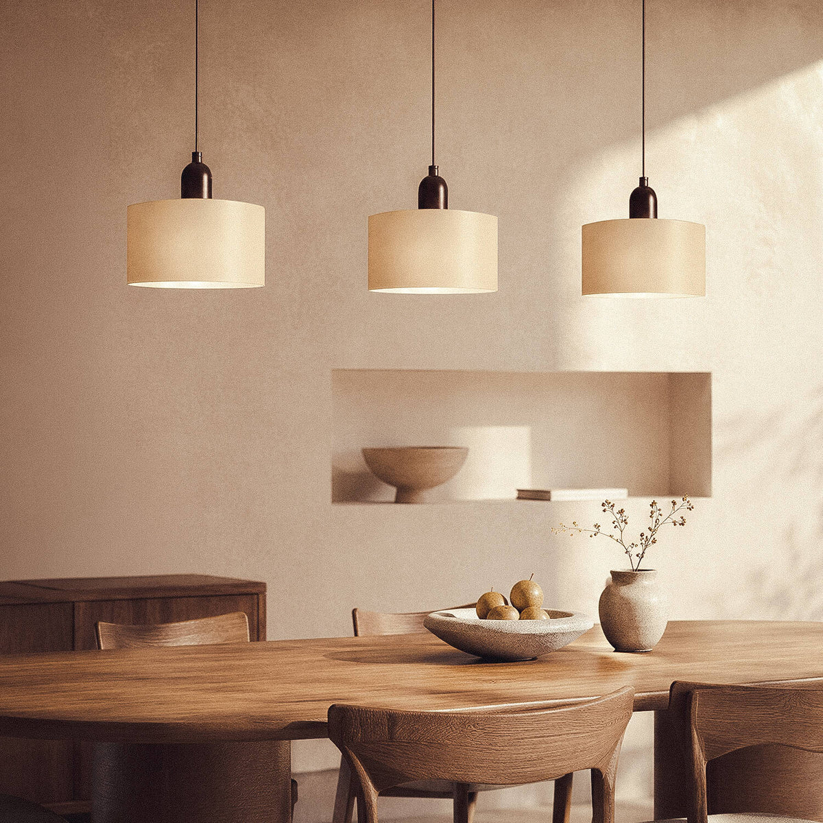Lámpara colgante Metal y Cristal Aiko