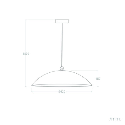 Lámpara Colgante Metal Anusha ILUZZIA