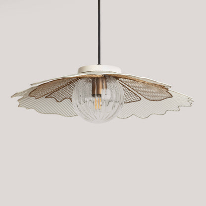 Lámpara Colgante Metal Cristal Pianella  ILUZZIA