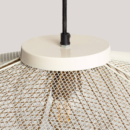 Lámpara Colgante Metal Cristal Pianella  ILUZZIA