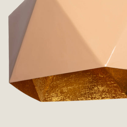 Lámpara Colgante Metal Gold Elia