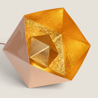 Lámpara Colgante Metal Gold Elia