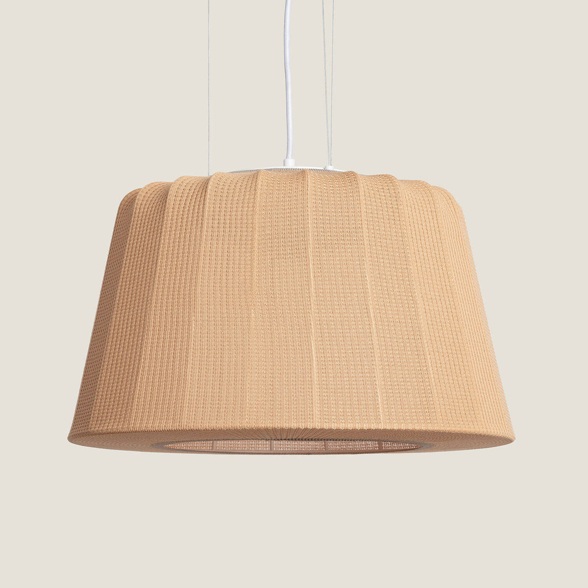 Lámpara Colgante LED 12 W Algodón Patoka