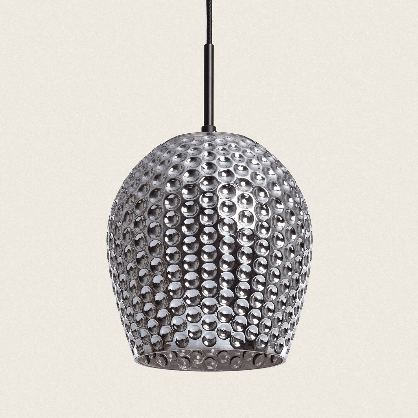 Lámpara Colgante Metal y Cristal Bernie