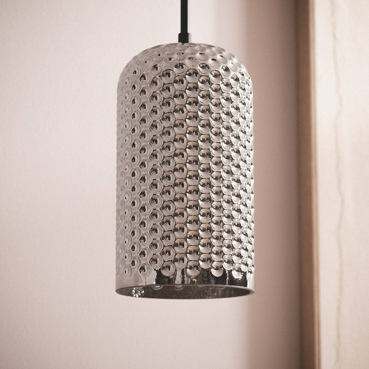 Lámpara Colgante Metal y Cristal Large Bernie