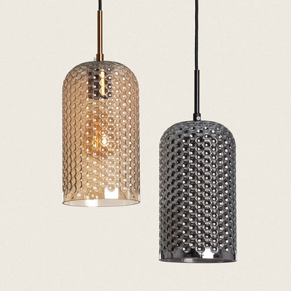 Lámpara Colgante Metal y Cristal Large Bernie
