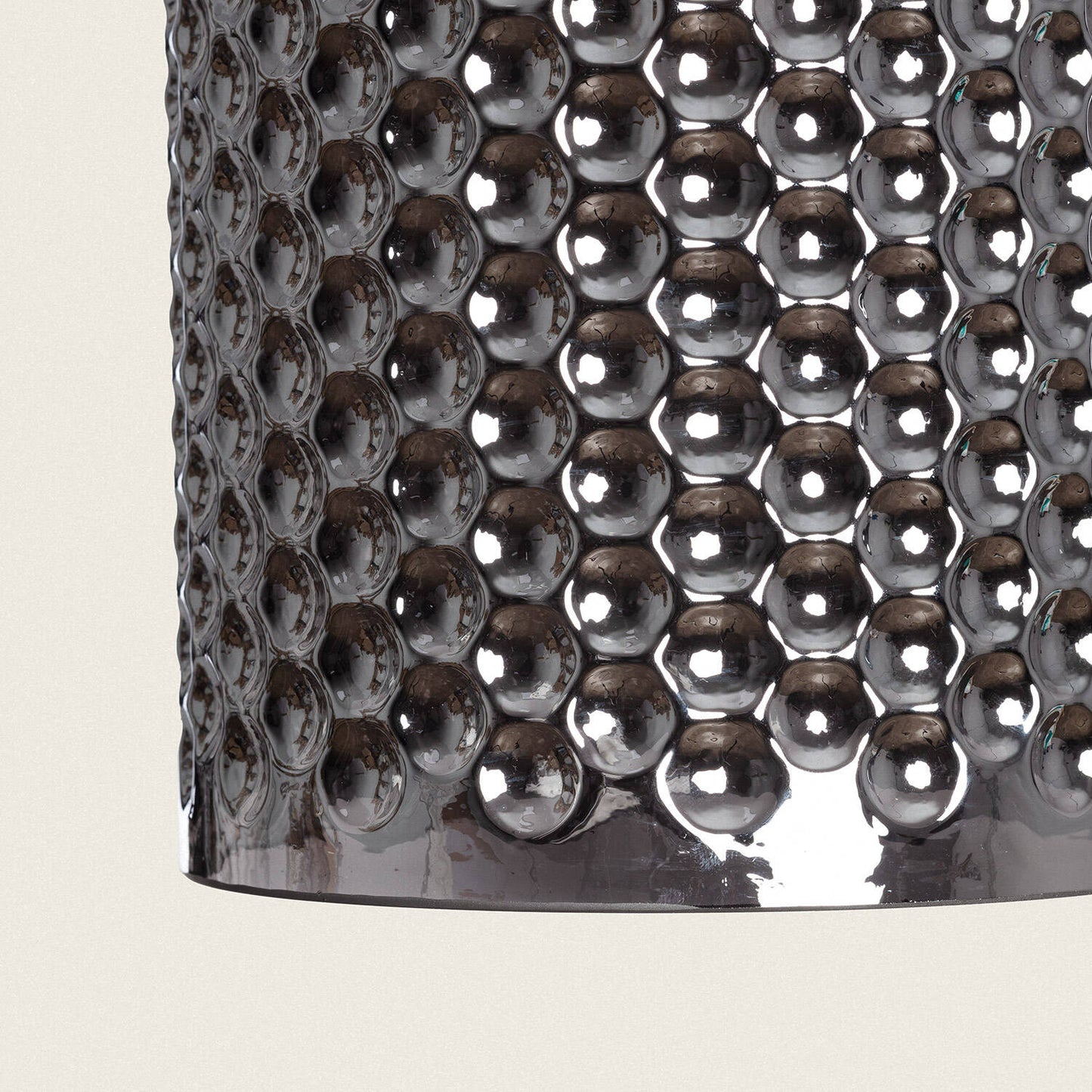 Lámpara Colgante Metal y Cristal Large Bernie