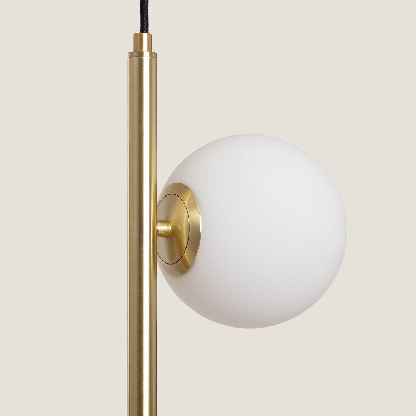 Lámpara Colgante Metal y Cristal Moonlight Doble