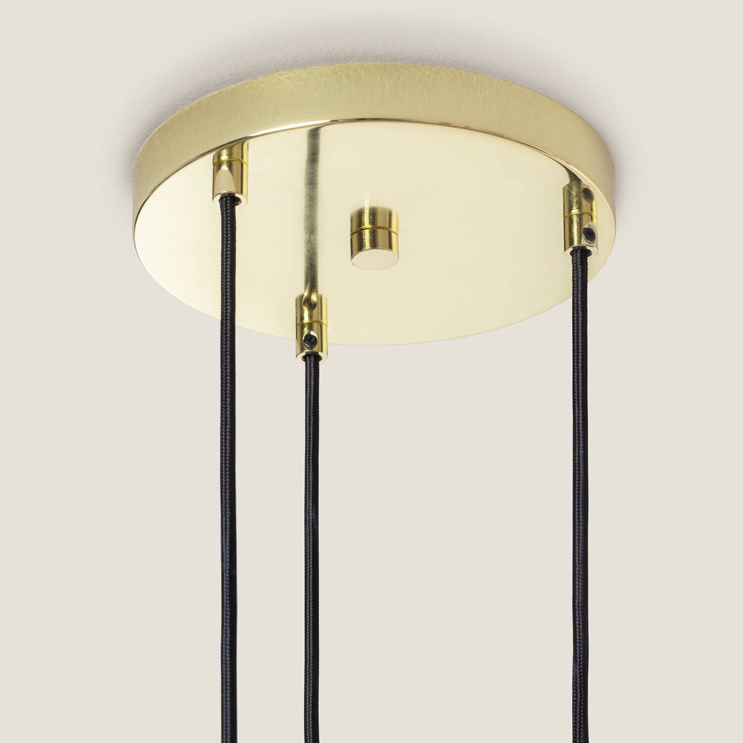 Lámpara Colgante Metal y Cristal Tri Baudelaire