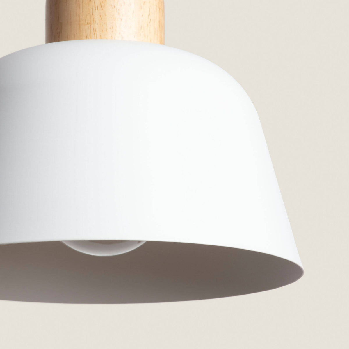 Lámpara Colgante Metal y Madera Wawak