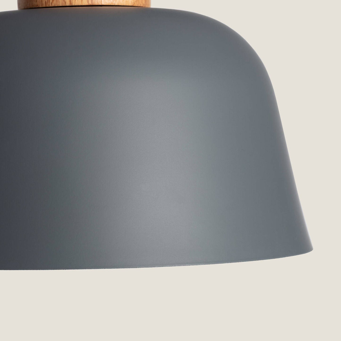 Lámpara Colgante Metal y Madera Wawak
