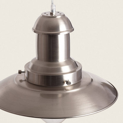 Lámpara Colgante Nickel Satinado Fisherman