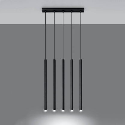 Lámpara Colgante Pastelo 5 Metal SOLLUX