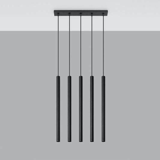 Lámpara Colgante Pastelo 5 Metal SOLLUX