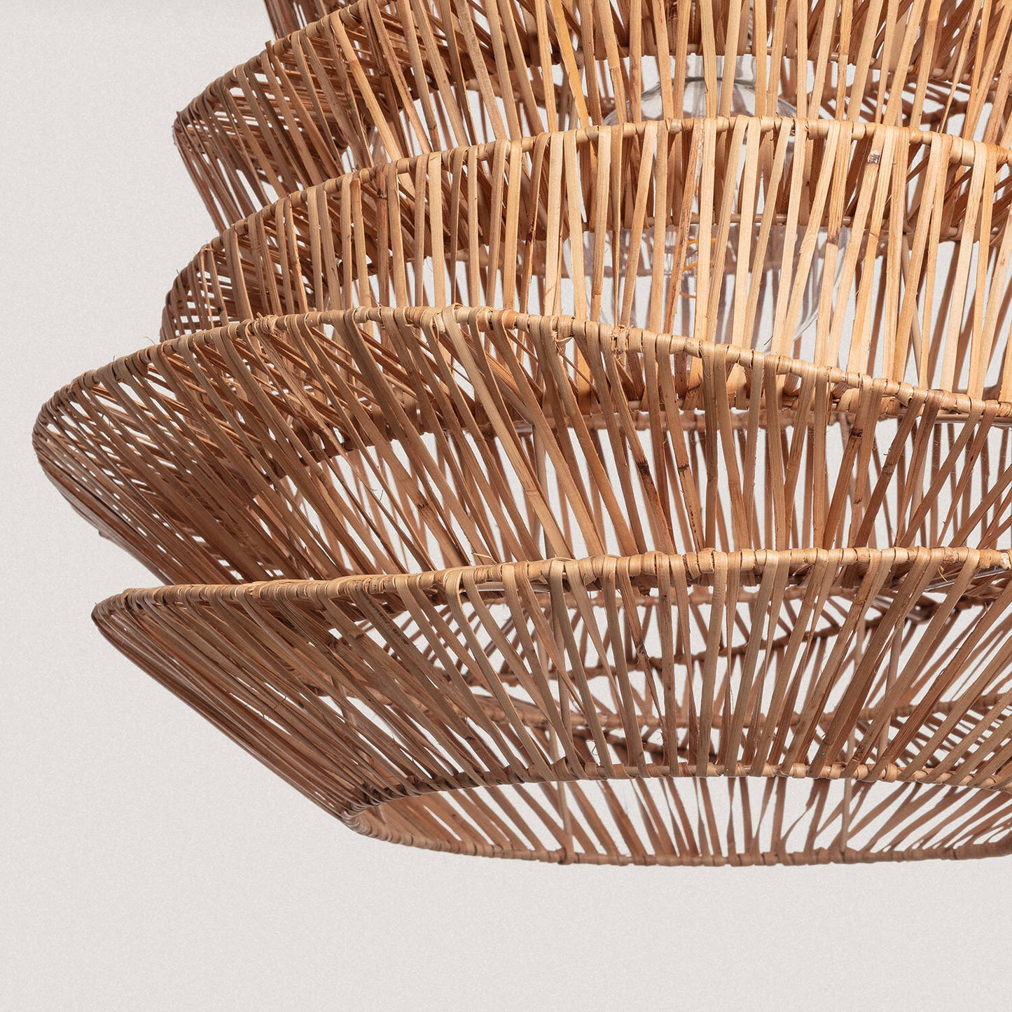 Lámpara Colgante Ratán Halima Ø570 mm ILUZZIA