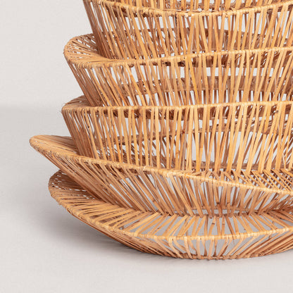 Lámpara Colgante Ratán Halima Ø570 mm ILUZZIA