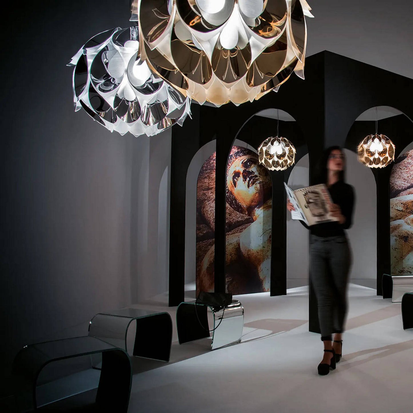 Lámpara Colgante SLAMP Flora Suspension Small