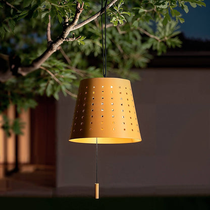 Lámpara Colgante Solar Exterior LED 3W Metal Banate