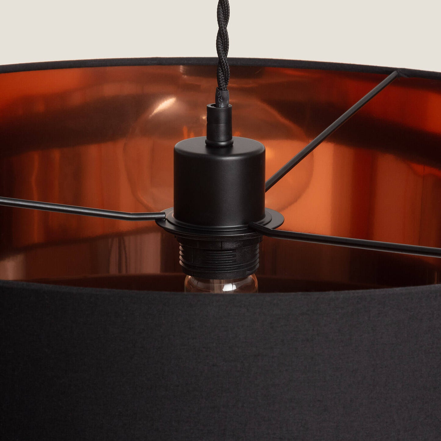 Lámpara Colgante Lino Reflect Duo