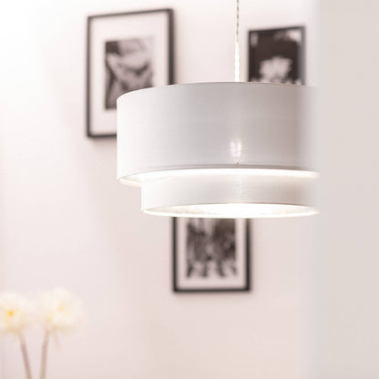 Lámpara Colgante Lino Reflect Duo
