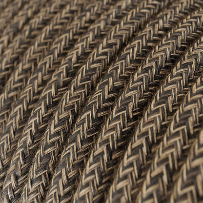 Lámpara Colgante Textil y Madera Spider Creative-Cables SPL114RN06DCGL