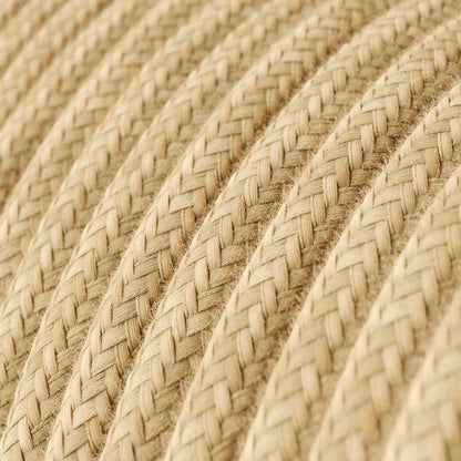 Lámpara Colgante Textil y Madera Spider Creative-Cables SPL114RN06DCGL