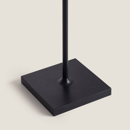 Lámpara de Mesa LED Portátil Exterior con Batería USB Recargable Aluminio y Ratán Medinilla