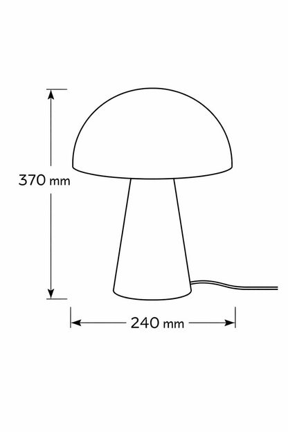Lámpara de Mesa Cemento Claro Besnica